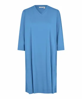 1008934  MaNulene Dress - Blue Bonnet