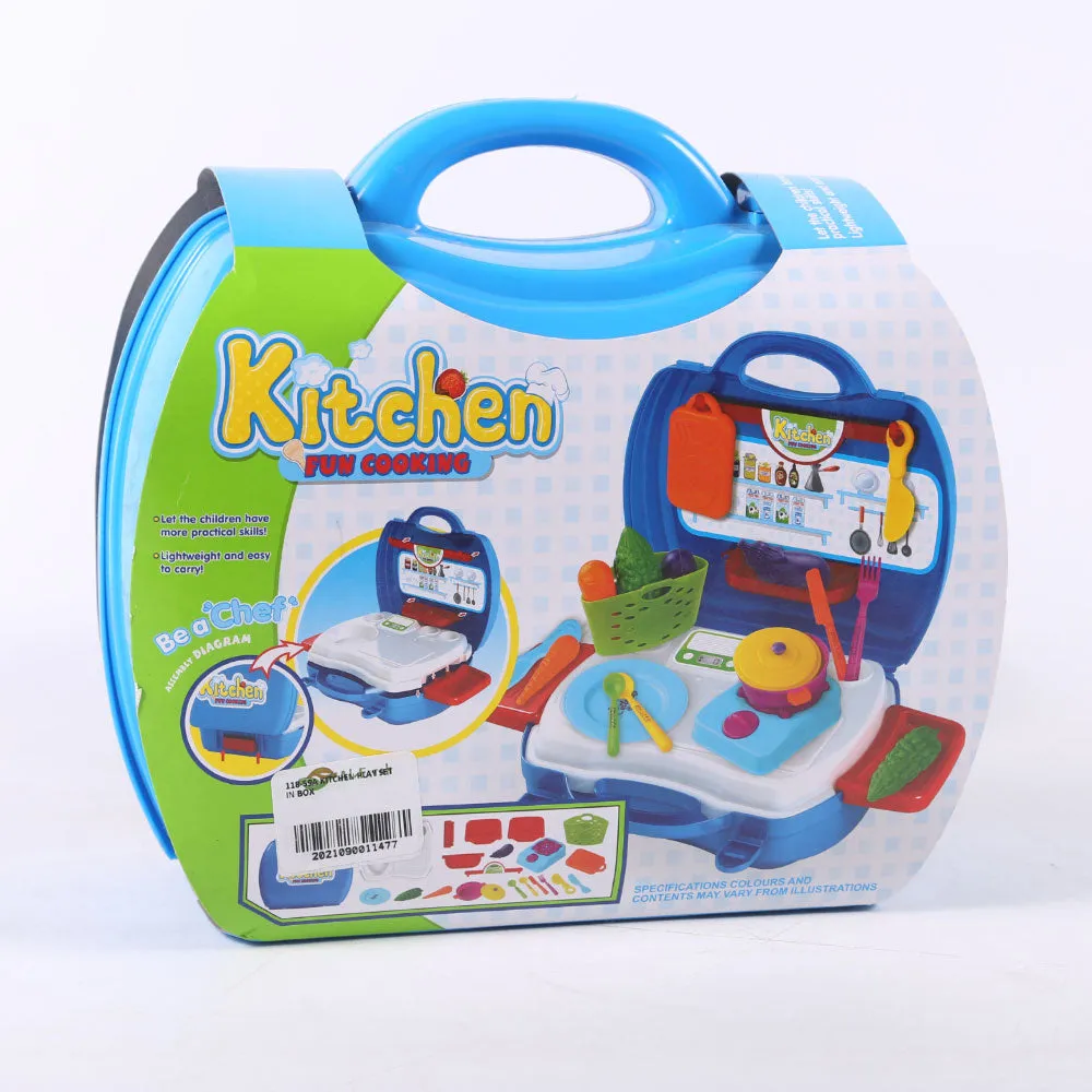 118-59A KITCHEN PLAY SET IN BOX