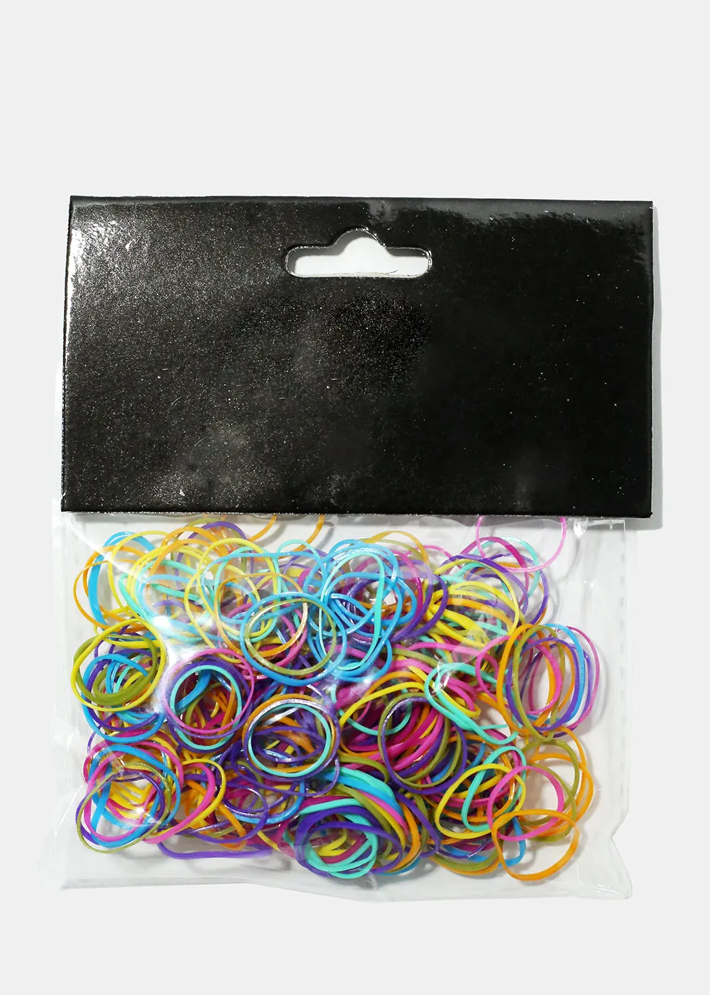 250-Piece Multi Color Hair Elastics