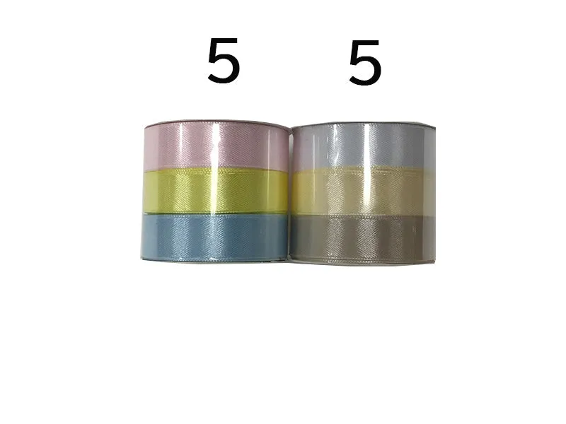 3 Color Ribbon Pastel