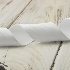 38mm Grosgrain Ribbon - White
