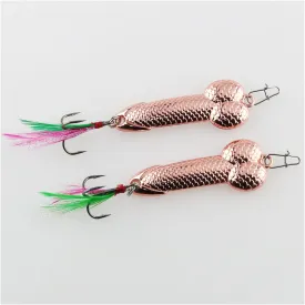 3Pcs Fishing Jigs Spoon Fishing Lures Metal Jig Lure Crank Bait Casting Sinker Spoons Spinner Baits Nickel Treble Hooks for Bass Trout Walleye Catfish Freshwater Saltwater