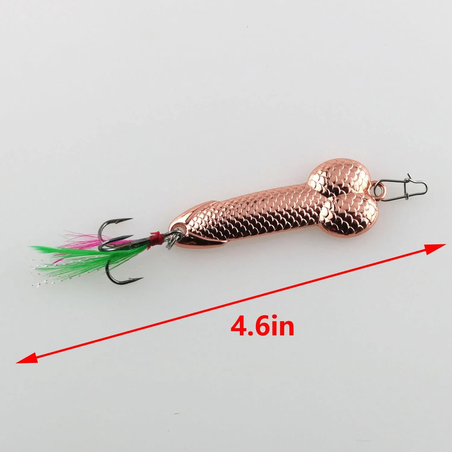 3Pcs Fishing Jigs Spoon Fishing Lures Metal Jig Lure Crank Bait Casting Sinker Spoons Spinner Baits Nickel Treble Hooks for Bass Trout Walleye Catfish Freshwater Saltwater