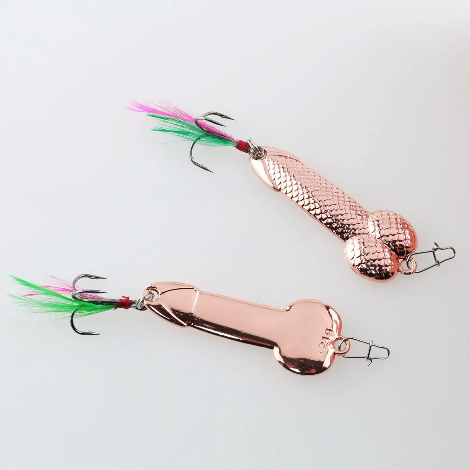 3Pcs Fishing Jigs Spoon Fishing Lures Metal Jig Lure Crank Bait Casting Sinker Spoons Spinner Baits Nickel Treble Hooks for Bass Trout Walleye Catfish Freshwater Saltwater