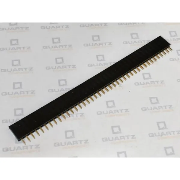 40 Pin Straight Female Header Pins - Berg Strips