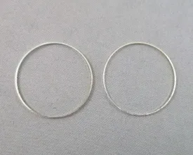60% OFF!! Silver Tone Linking Rings 25 x 1mm 16pcs (1701)