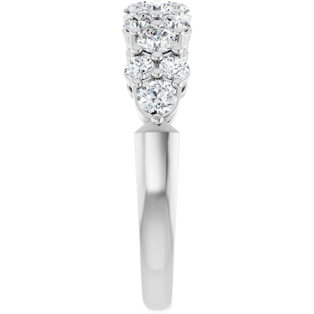 653561 - 14K Gold 1 CTW Lab-Grown Diamond Anniversary Band