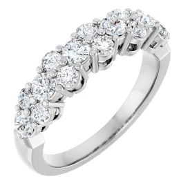 653561 - 14K Gold 1 CTW Lab-Grown Diamond Anniversary Band