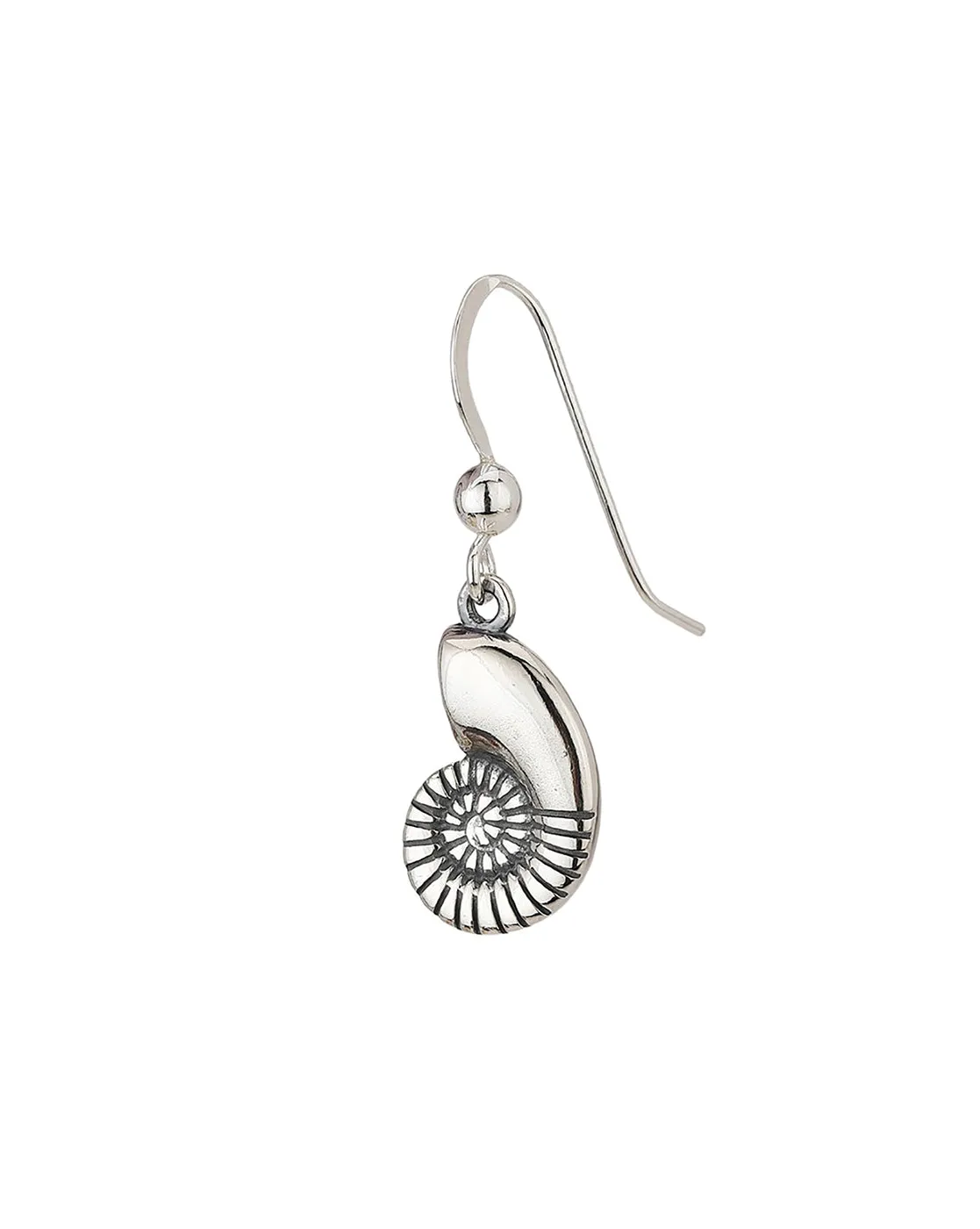 925 Sterling Silver Rhodium Plated And Oxidised Drop Earring For Women