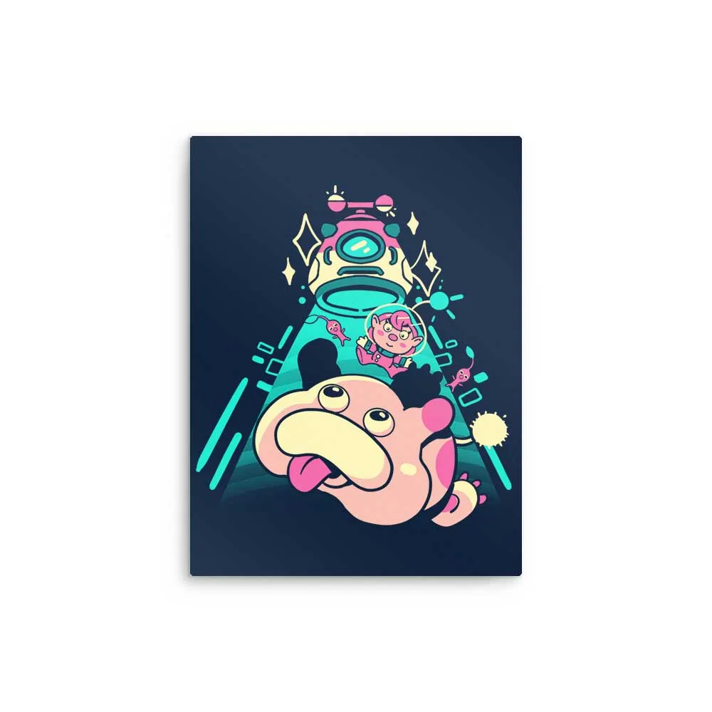 A New Adventure - Metal Print