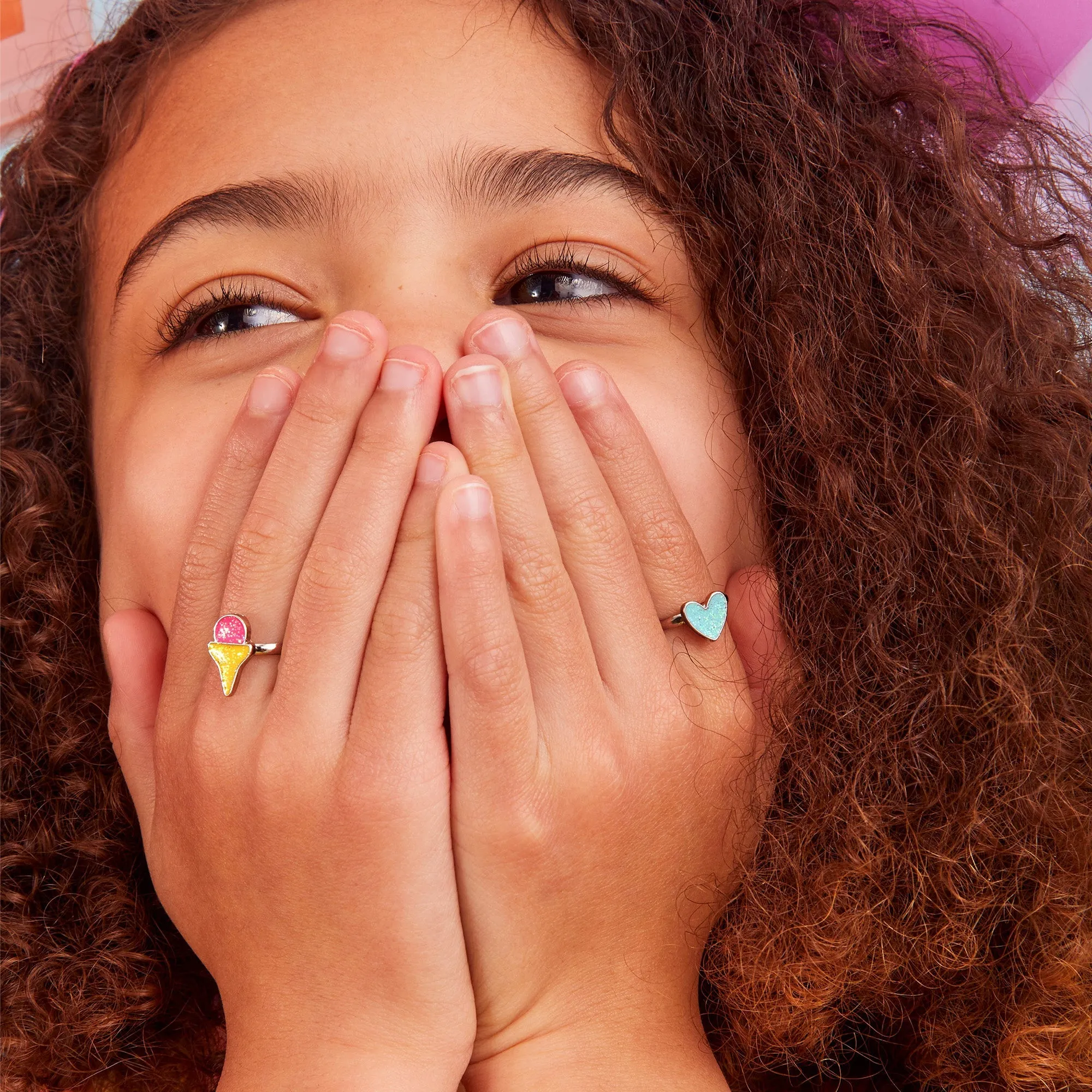 Accessorize London Girl's Funshine Earring And Ring Set of 3