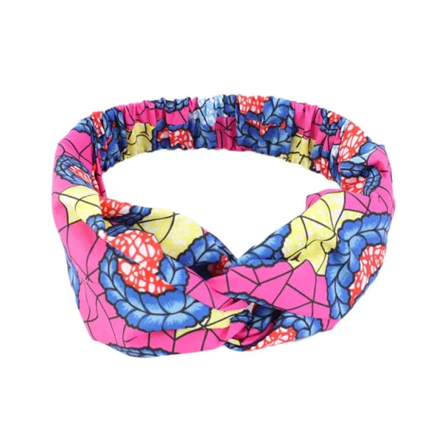 African Pattern Print Headband for Women