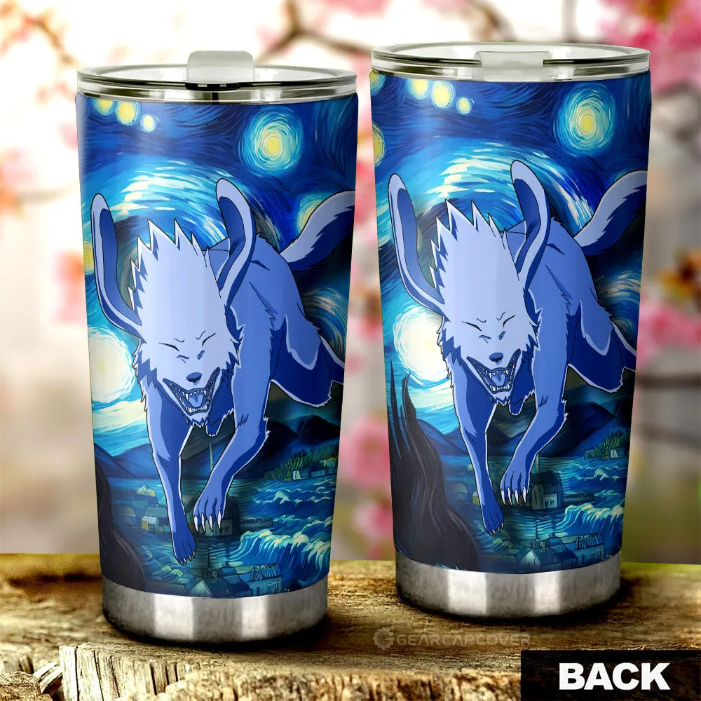 Akamaru Tumbler Cup Custom Starry Night Styles