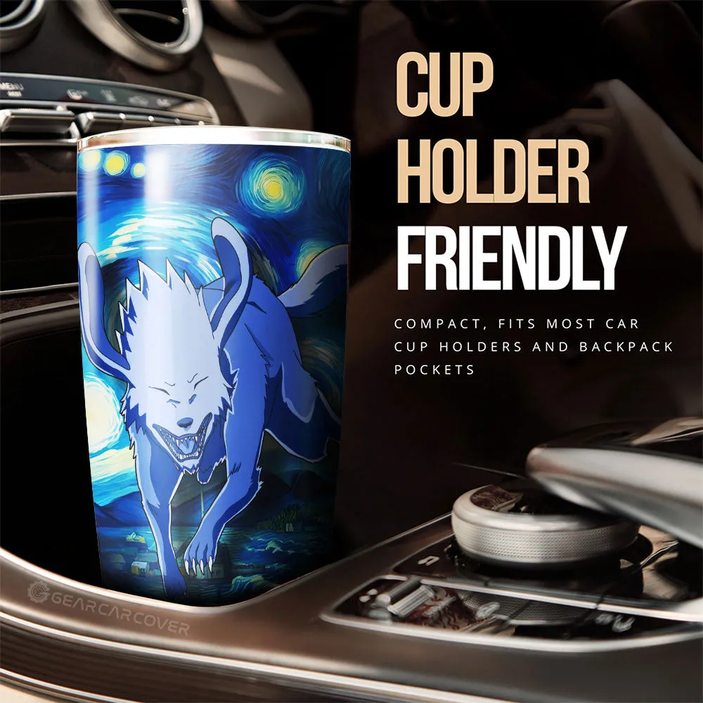 Akamaru Tumbler Cup Custom Starry Night Styles