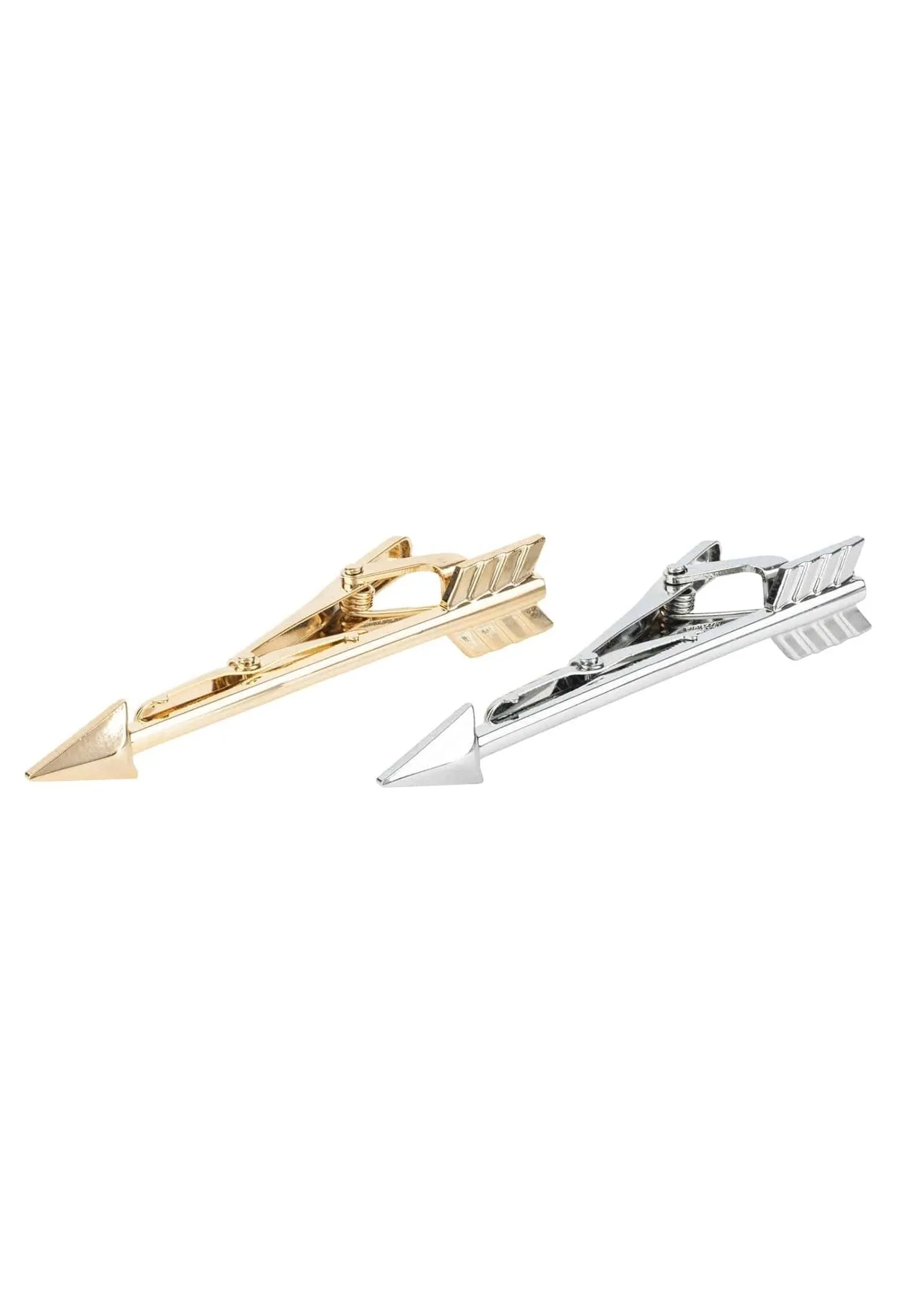 Arrow Mens Tie Clip Gold