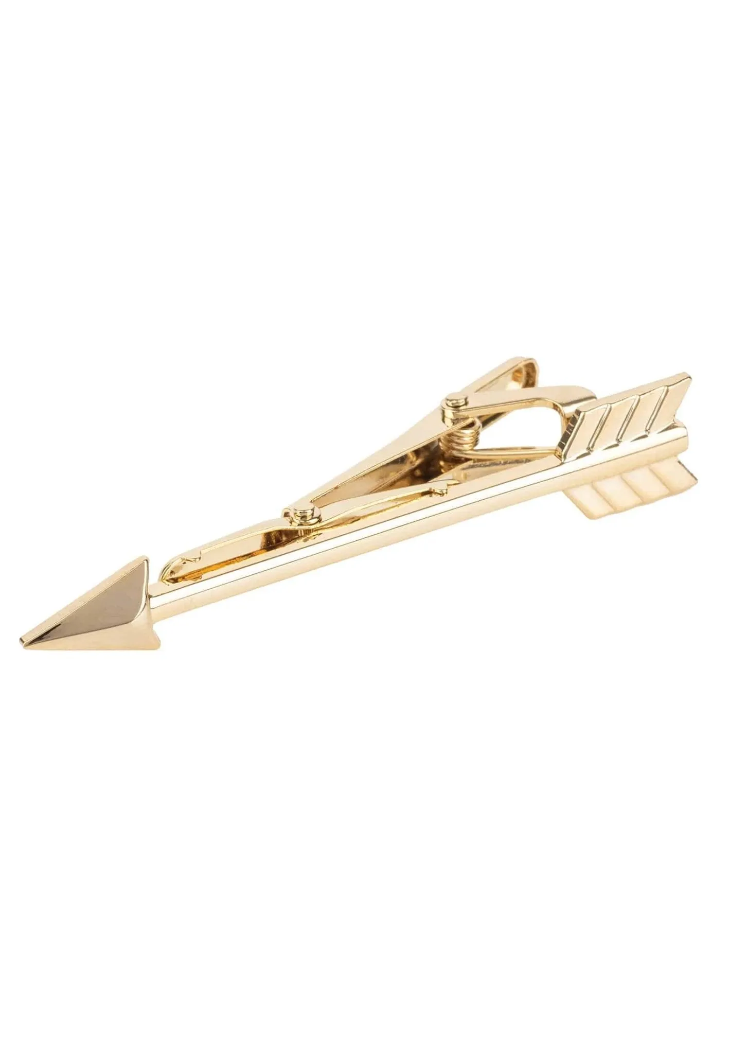 Arrow Mens Tie Clip Gold
