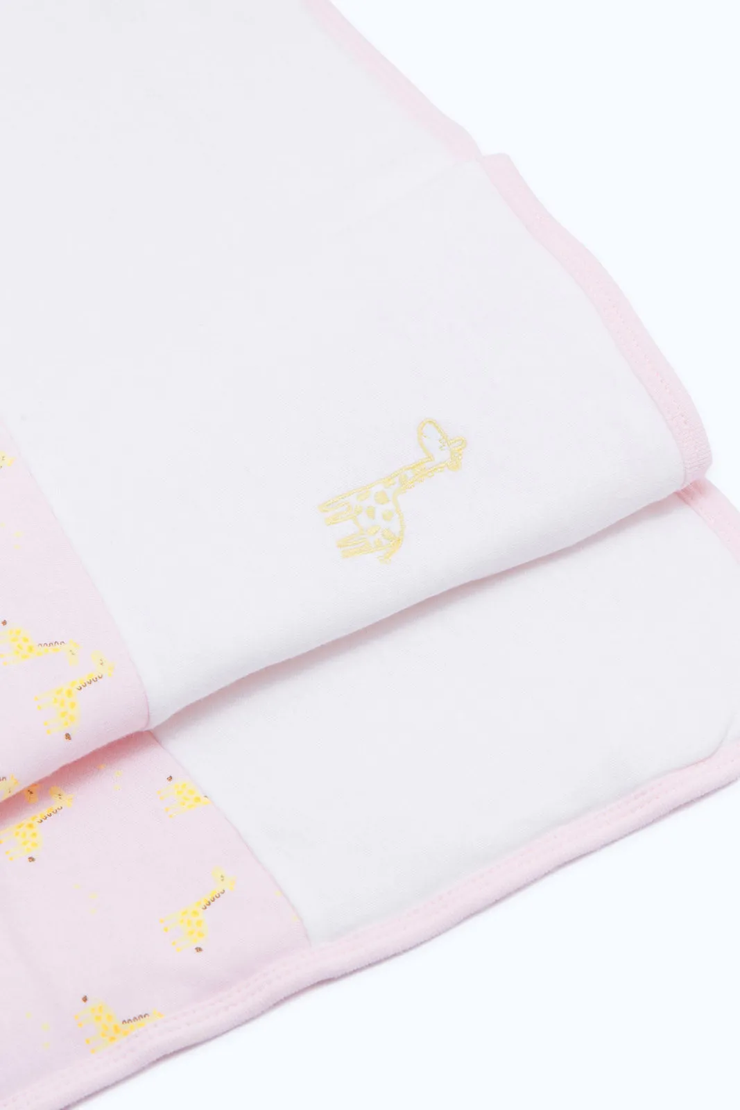 Babies Pink Allover Print Padded Blanket