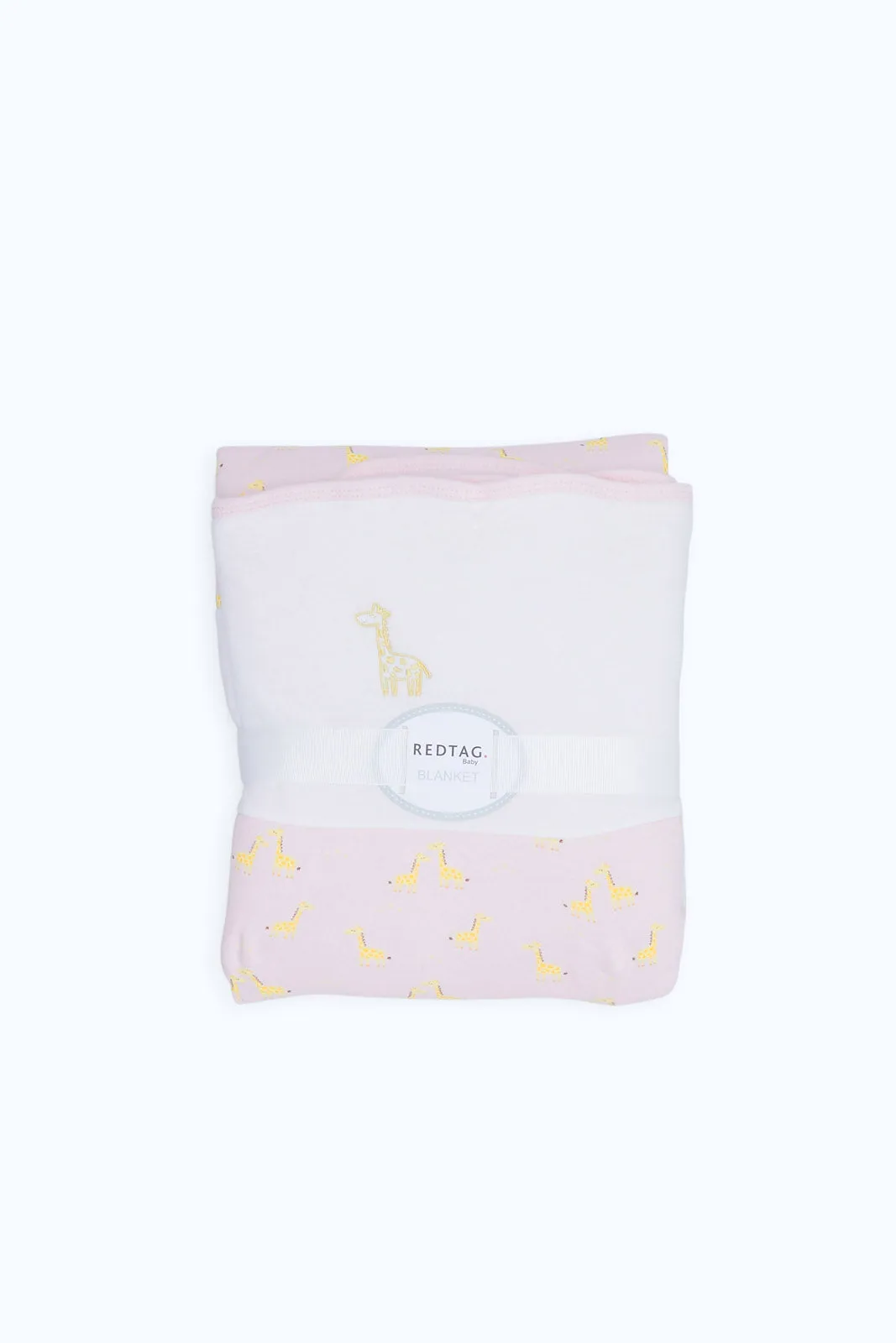 Babies Pink Allover Print Padded Blanket