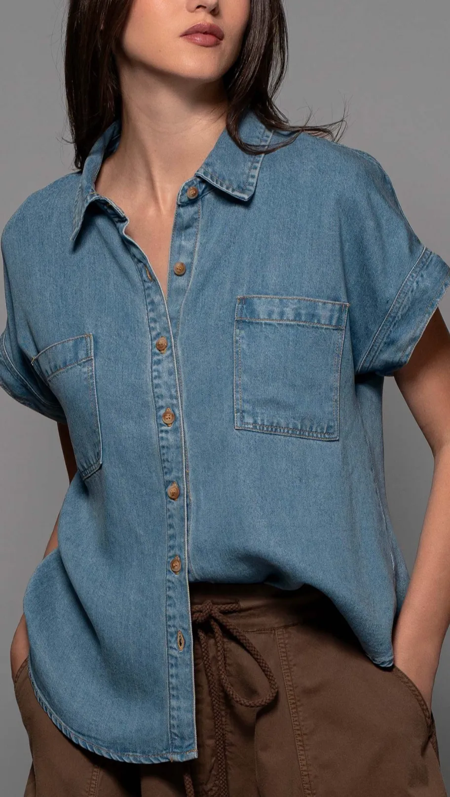 Bailey's Denim Top