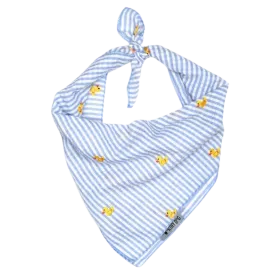Bandana | Blue Stripe Rubber Duck