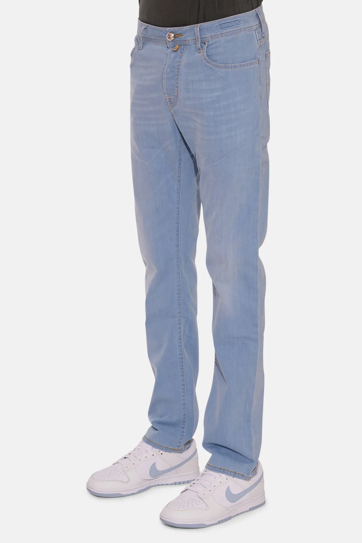 Bard 8oz Slim Fit Denim Powder Blue