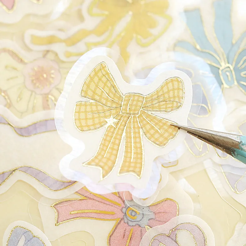 BGM Foil Stamping Flake Seal: Ippai - It's Full of Ribbons