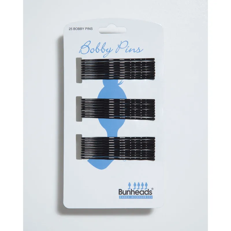 BH449 Black Bobby Pins