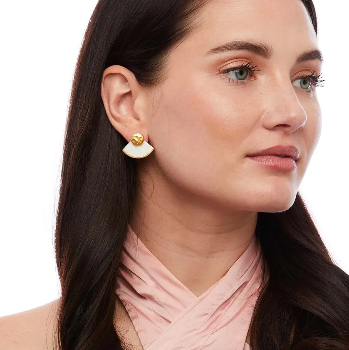 Bianca Fan Earrings