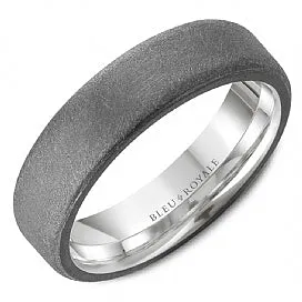 Bleu Royale 14K Gold Wedding Band RYL-126TY6
