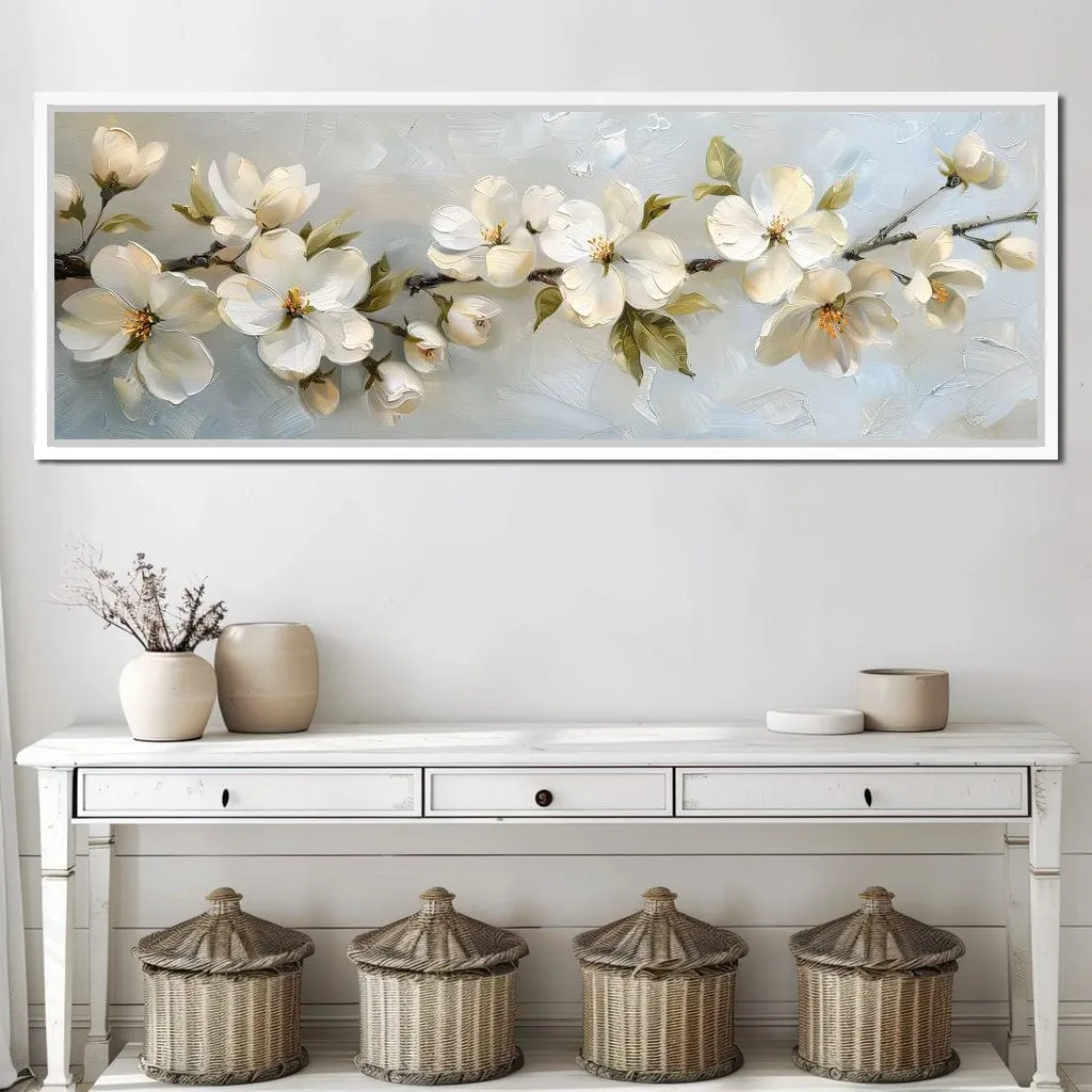 Blossoming Alabaster Flowers