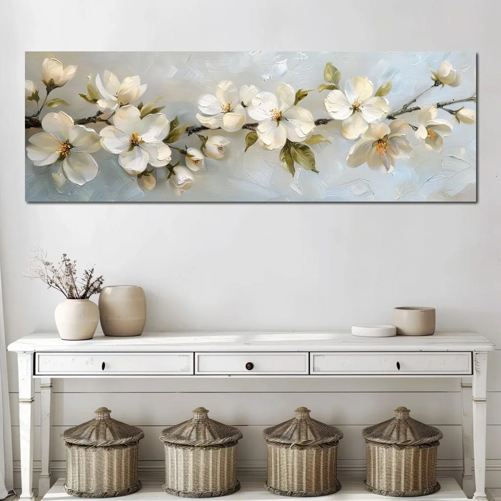 Blossoming Alabaster Flowers