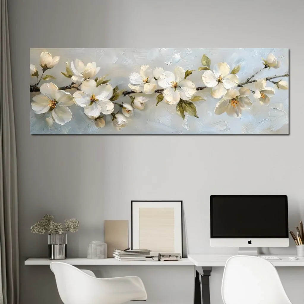 Blossoming Alabaster Flowers
