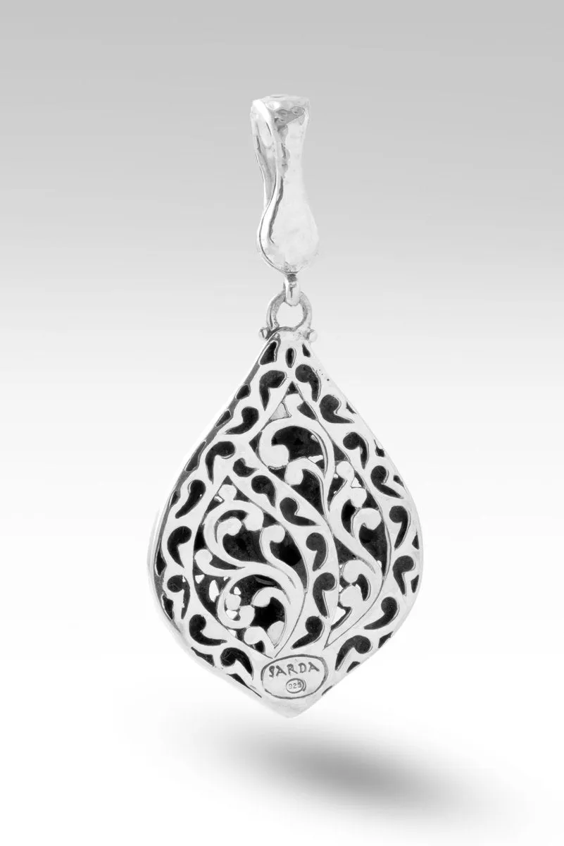 Bring About Peace Pendant™ in Sweetart Kingman Turquoise