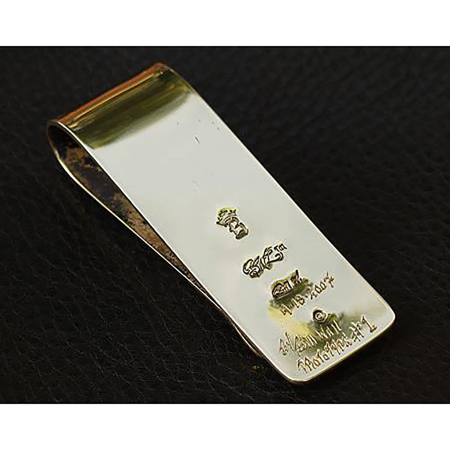 Bronze $ Money Clip
