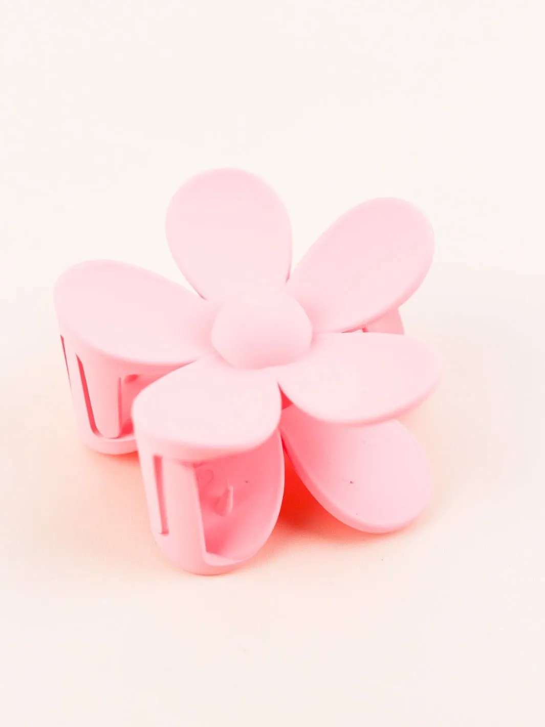 Bubblegum Flower Claw Clip