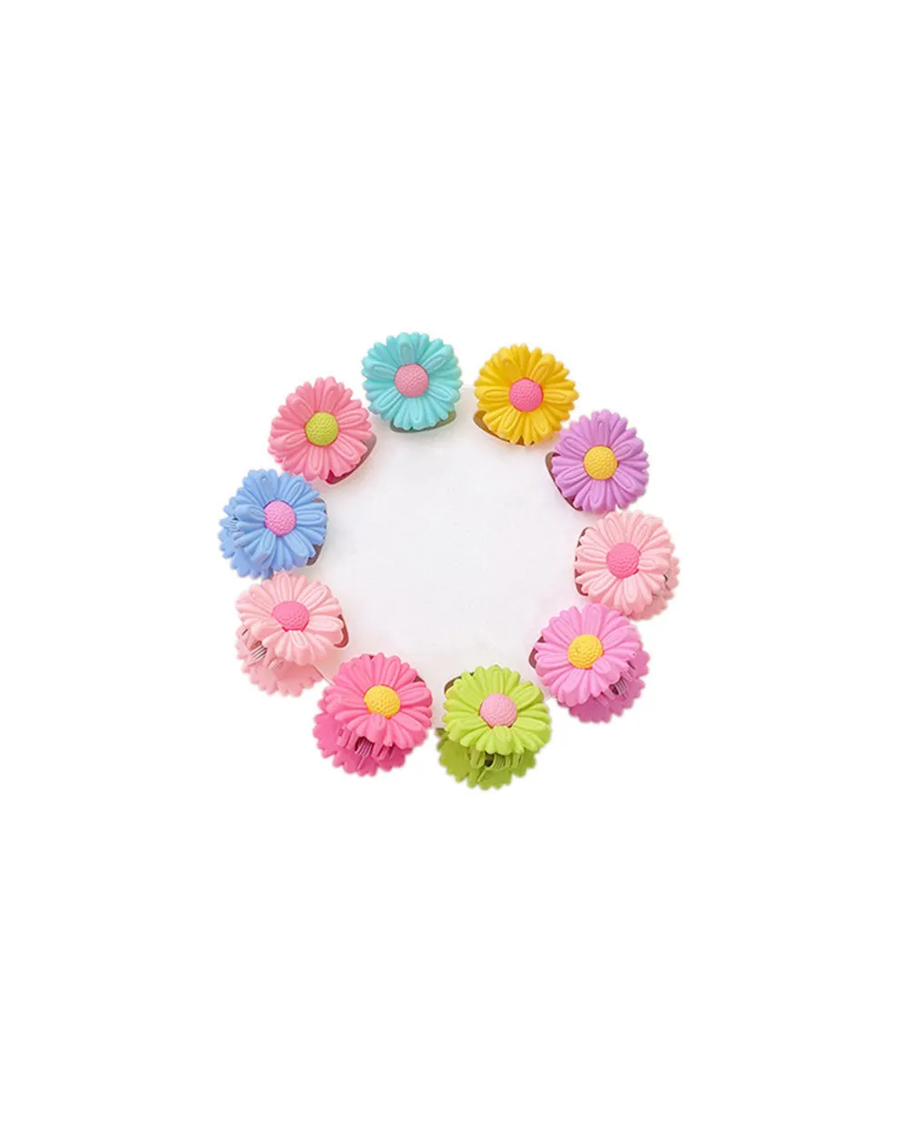 Bubbly Blossoms Floral Clips