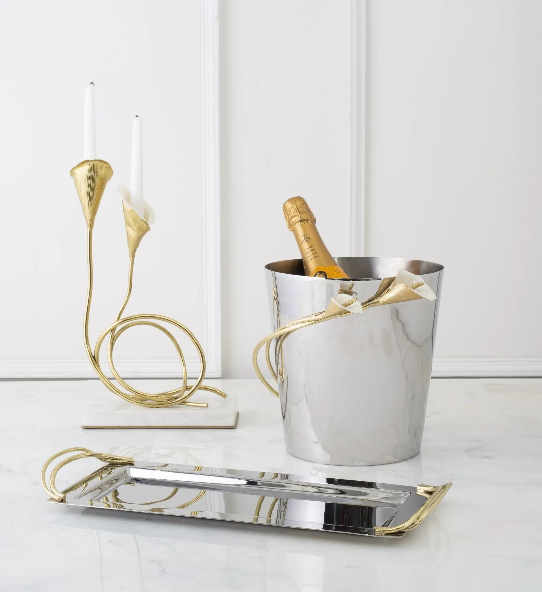 Calla Lily Vanity Tray