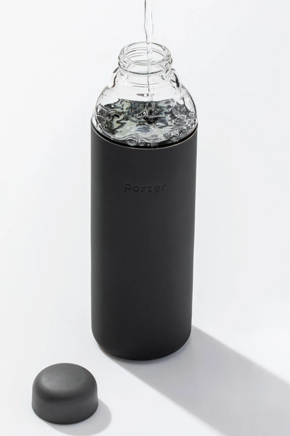 Charcoal Glass Bottle 591ml EOL