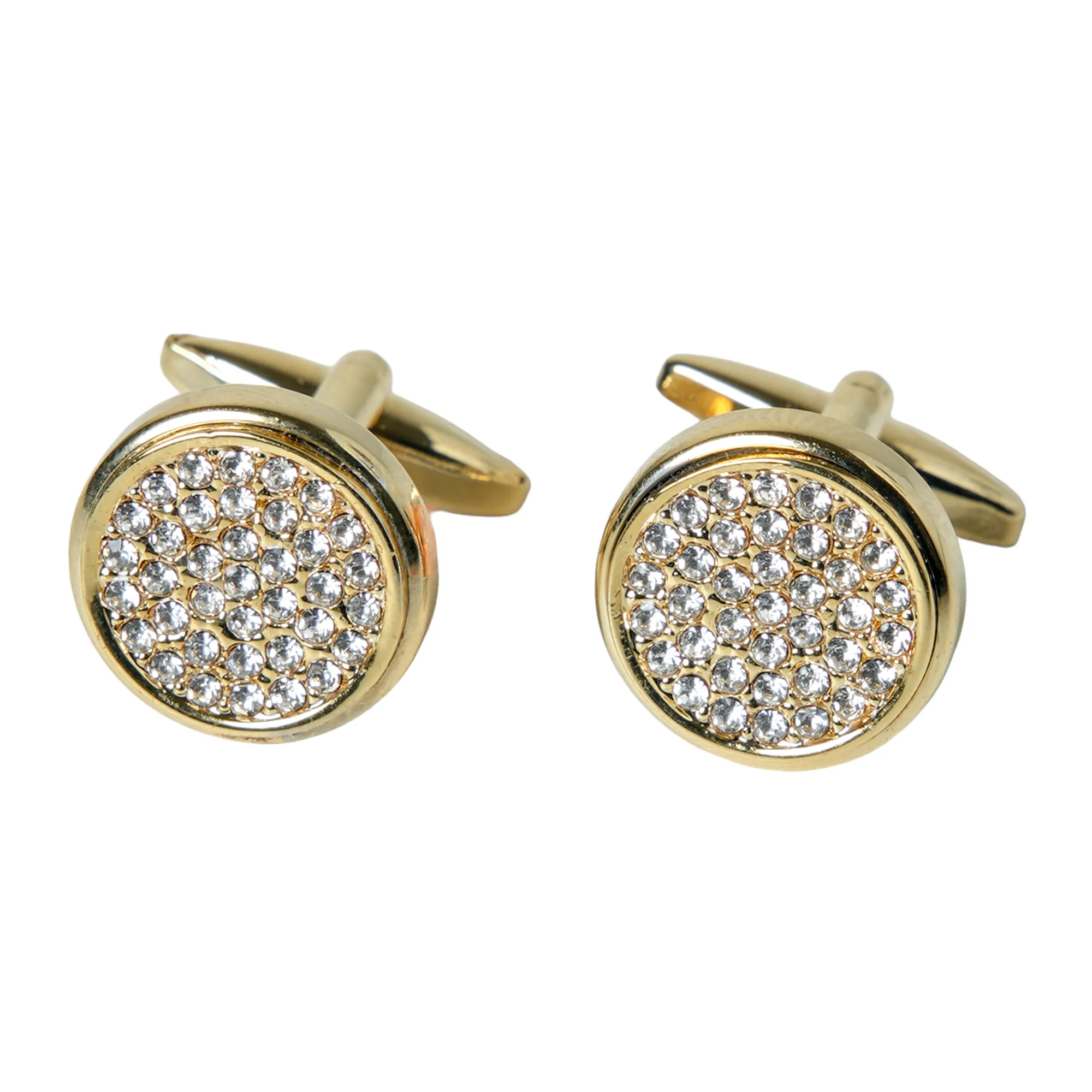Chokore Gold Zircon Cufflinks