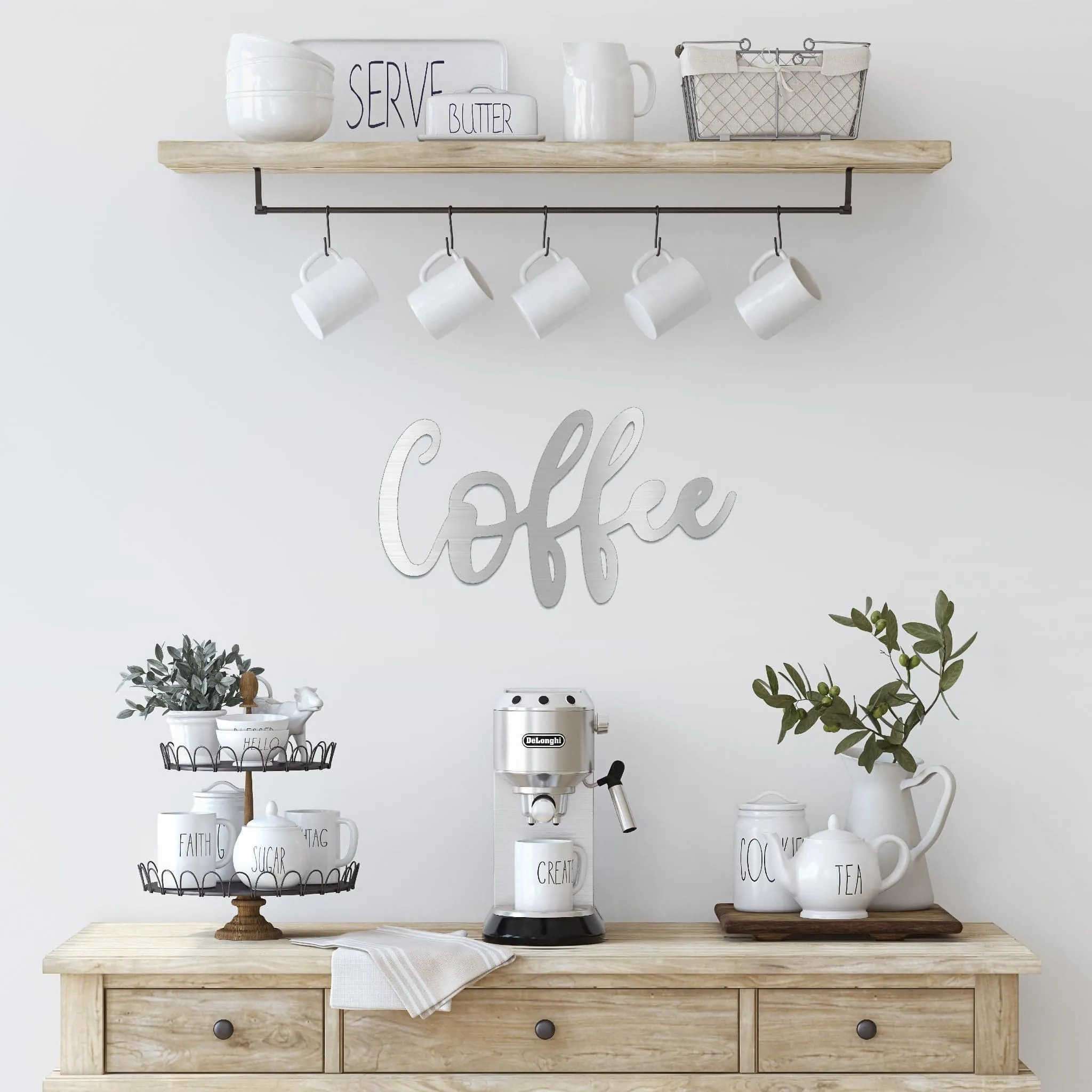 Coffee - Metal Wall Art