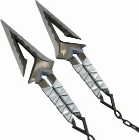 crafthand Life-Size Val Kuronami Knife 8.7" Metal Game Weapon 4 Colors Cosplay Prop Collectible Desktop Decoration Keychain (VKK01)