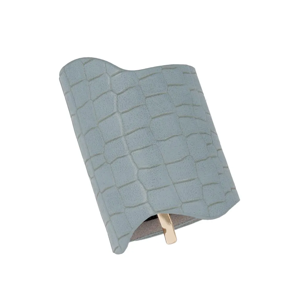 Crocodile Detail Ponytail Cuff