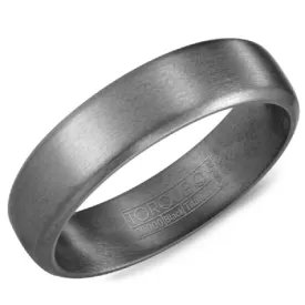 Crown Ring - Torque - Tantalum Men's Wedding Band TA-001-6M