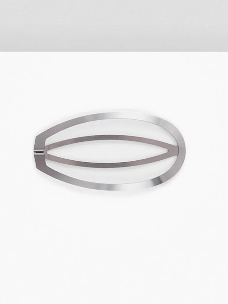 Damia hair-clip, silver