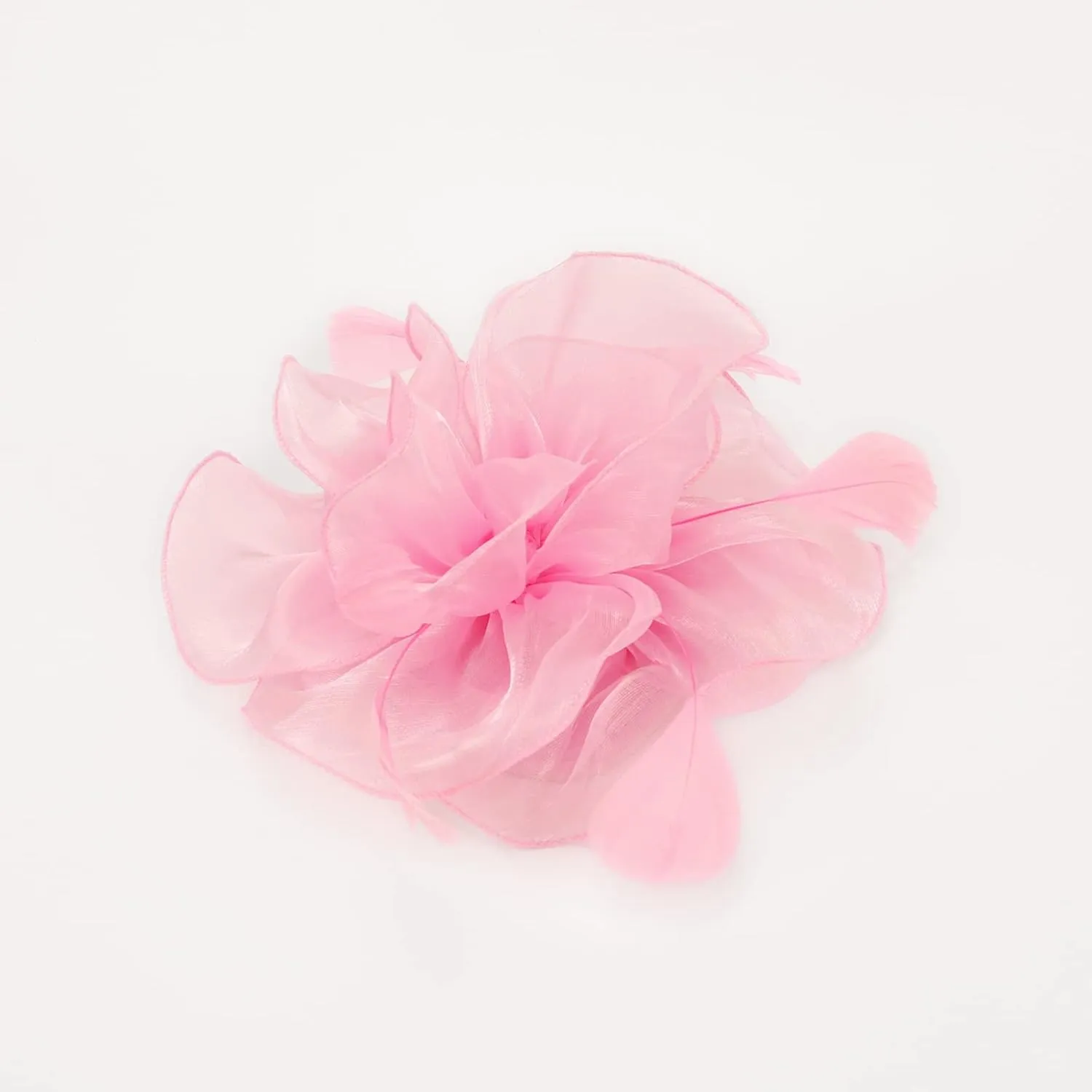DRESHOW Fascinators Hat Tea Party Headwear Ribbons Feathers on a Headband and a Clip for Girls and Women
