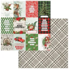 evergreen season 12x12 paper journaling cards by 49 and market