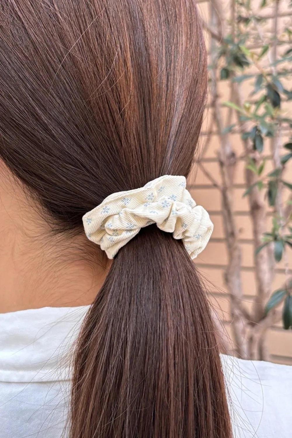 Floral Scrunchie
