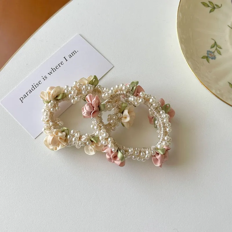 Flower dance hair crunchy