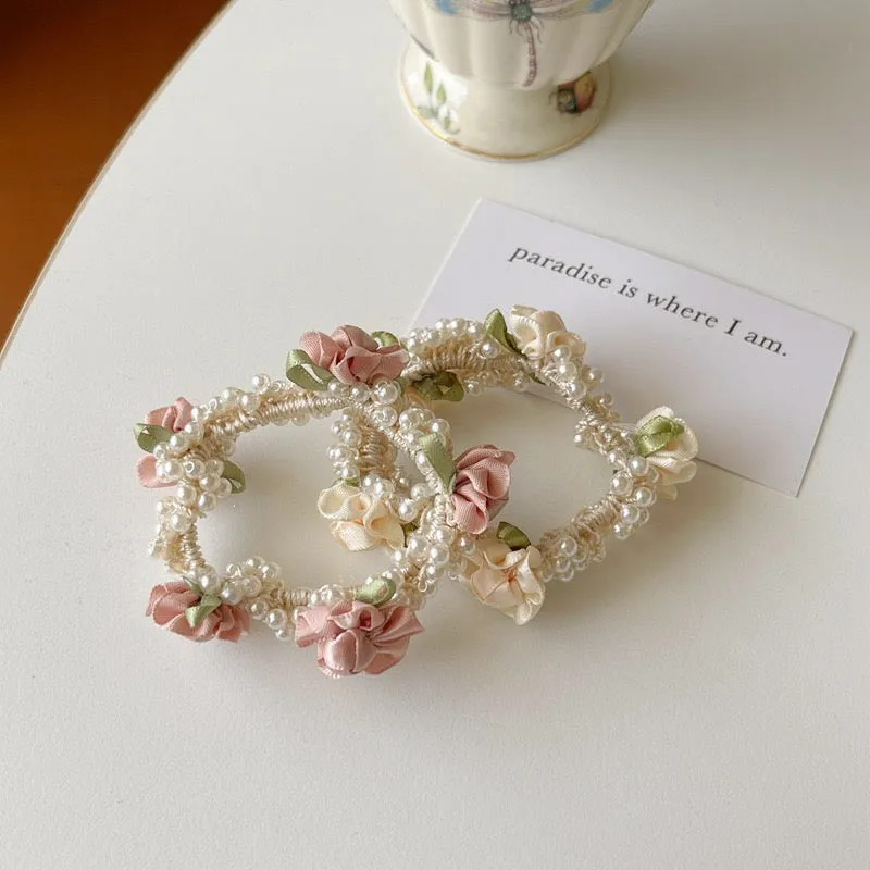 Flower dance hair crunchy