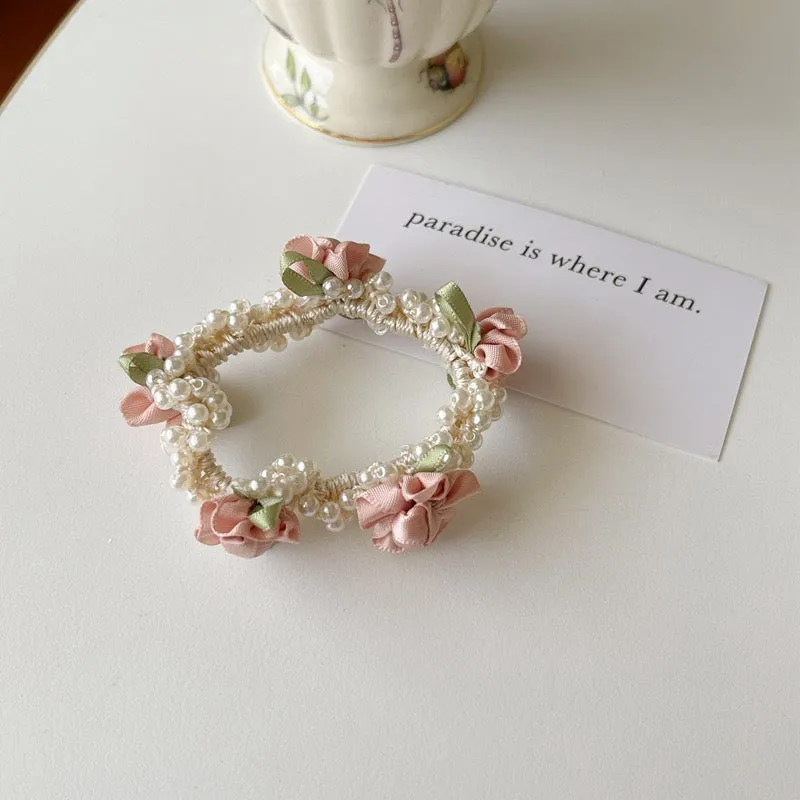 Flower dance hair crunchy